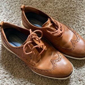 Cole Haan GrandEvolution Wingtip Oxford British Tan size 10.5